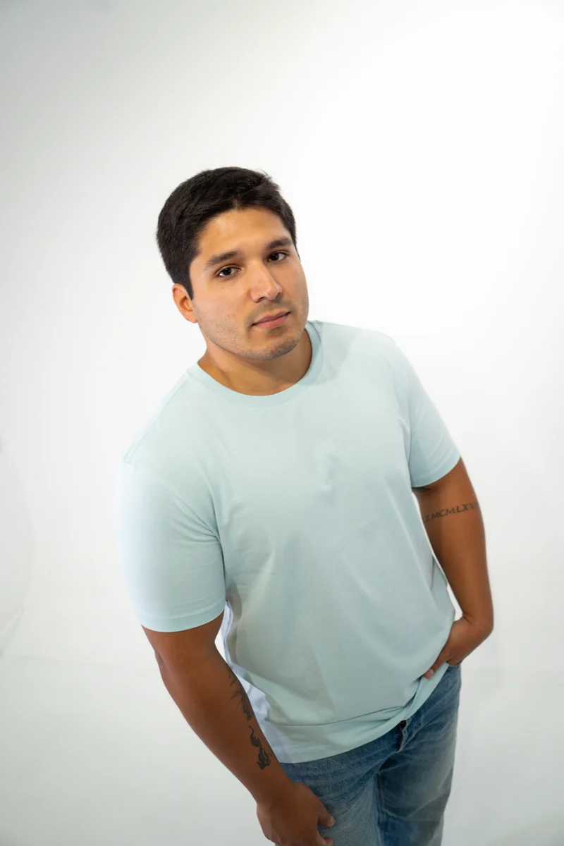 Signature Fit — azul bebe — Front