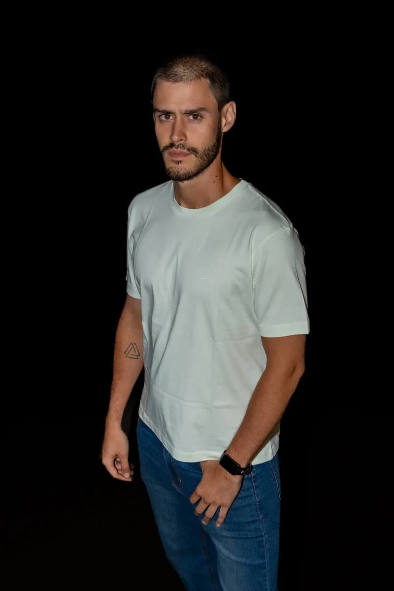 Signature Fit — verde agua — Front