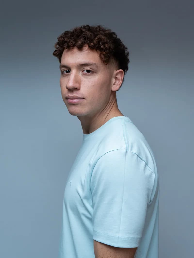 Signature Fit — verde agua — Front