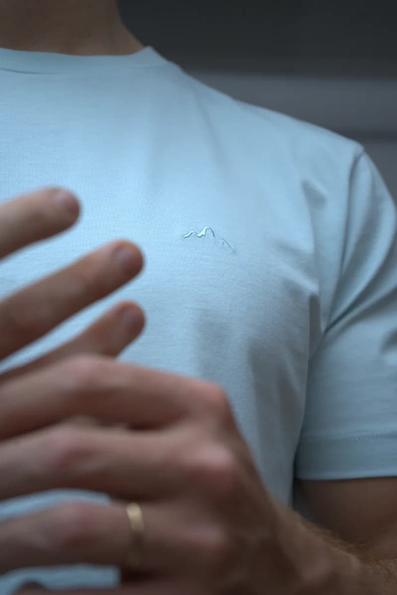 Signature Fit — azul bebe — Front